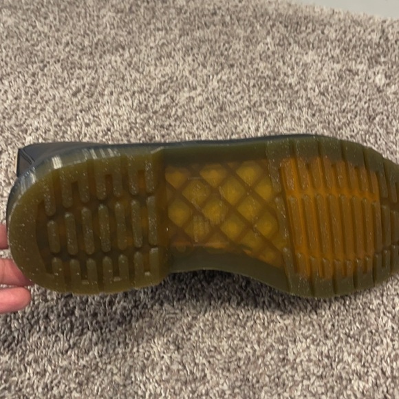 Dr. Martens VEGAN 1460 FELIX LACE UP BOOTS black size 11 men/ women size 12 - Picture 6 of 8